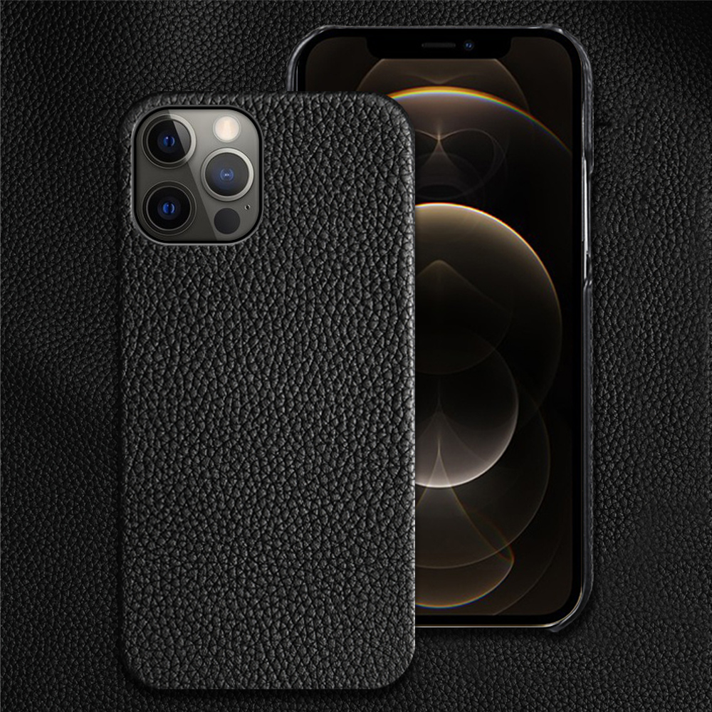 Genuine Leather Protective Case Shatterproof Mobile Phone