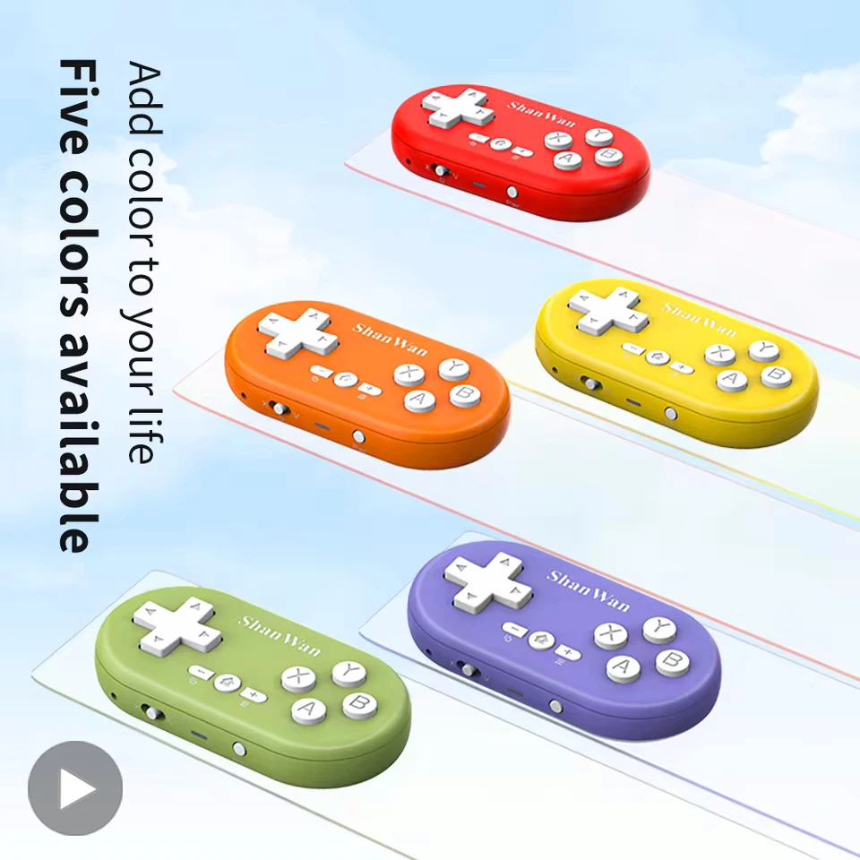 Mini Gamepad Gaming Control Bluetooth Für iPhone Android 2