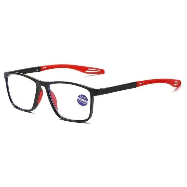 Ultralight TR90 Sport Reading Glasses with Blue Light Filter 1