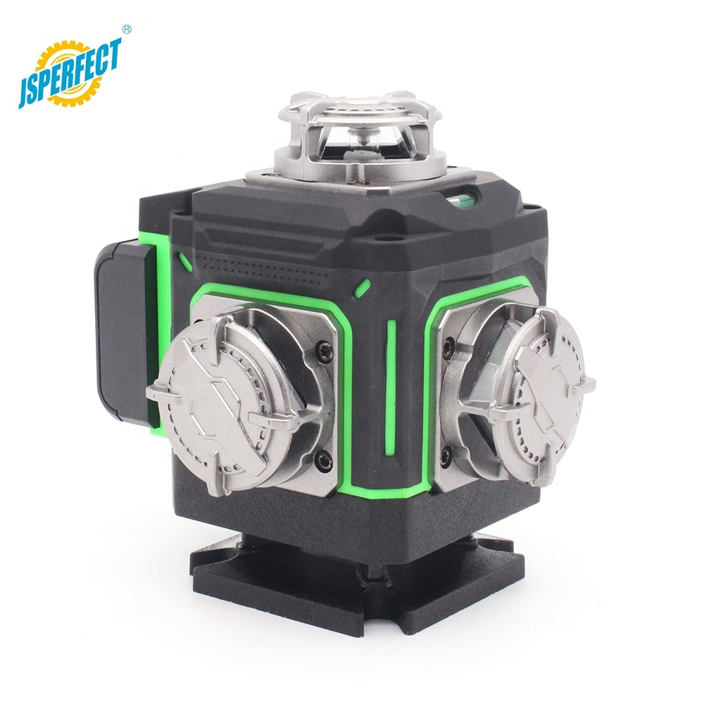 4D Self-Leveling Green Line Laser 360 3