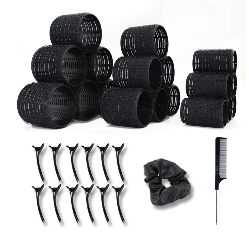 Colorful Nylon Heatless Hair Curlers 2