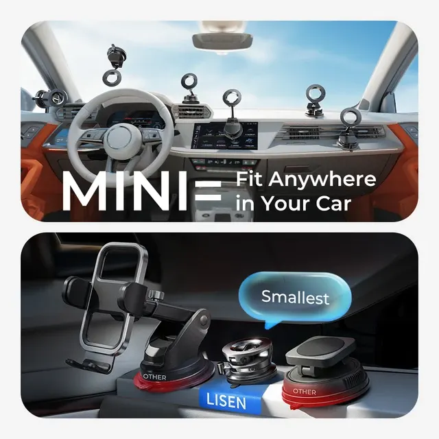 360° Vakuum Handyhalterung fürs Auto 3