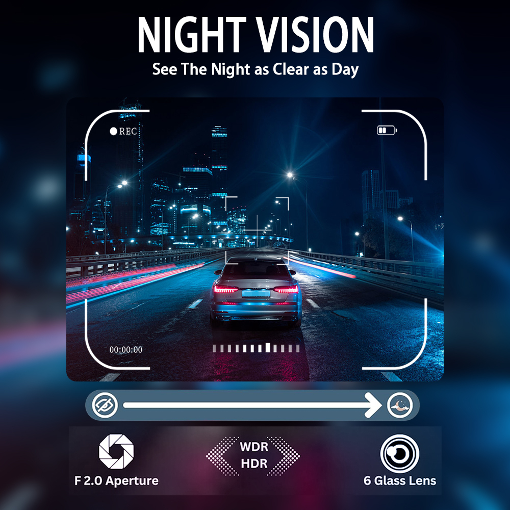 1080P Dash Cam with 170° Wide Angle 4
