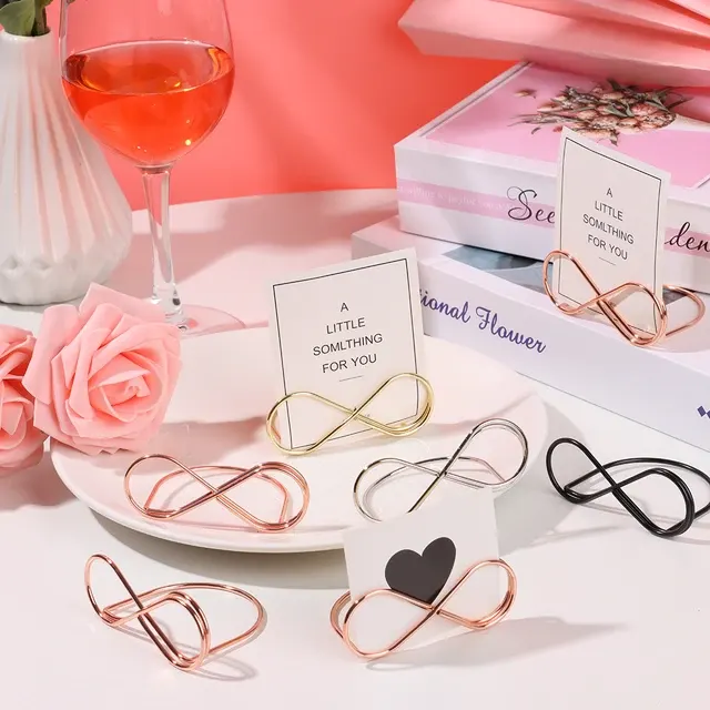 Metal Table Number Holder 3