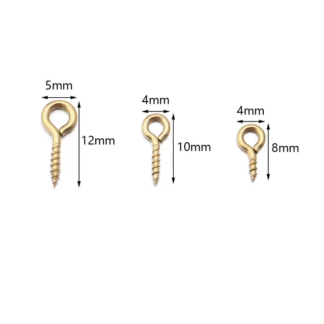 Stainless Steel Eye Pins Set for DIY Jewelry 4