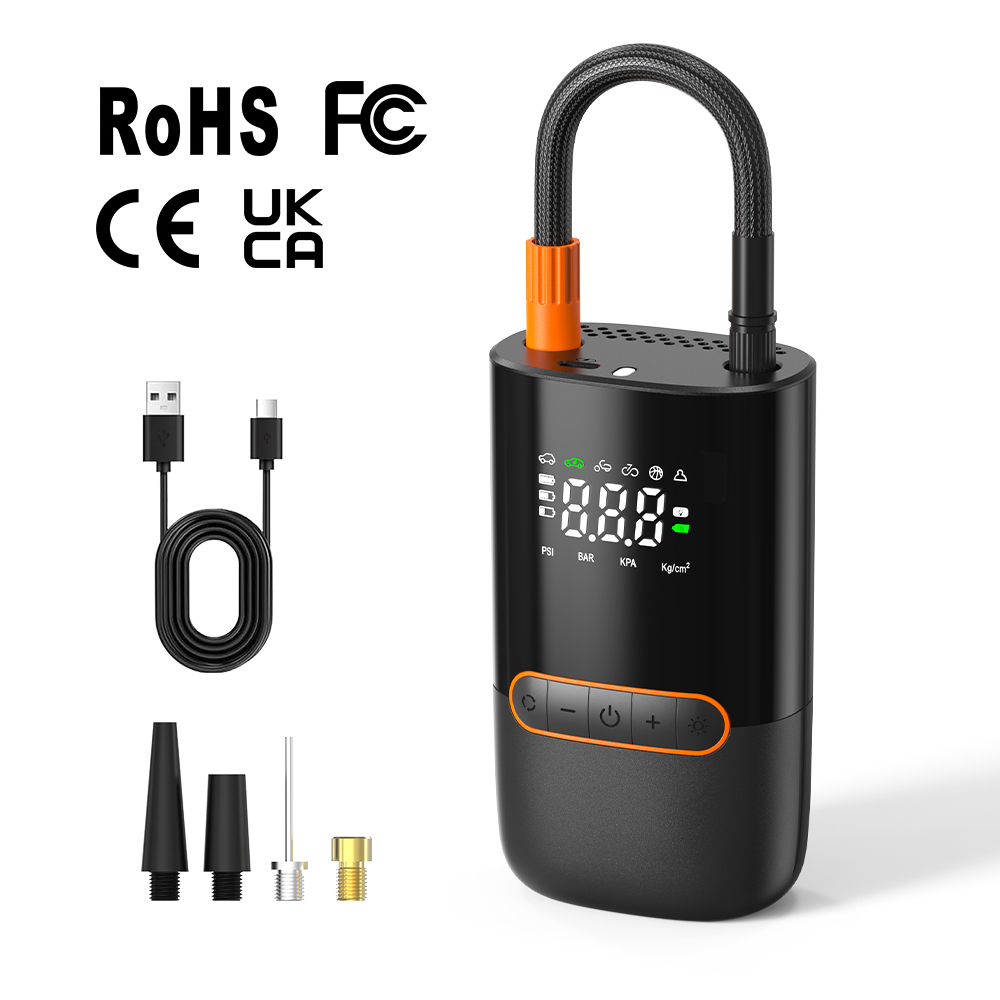 Manufacturers Digital Portable Car Tyre Pump air Compressor 3