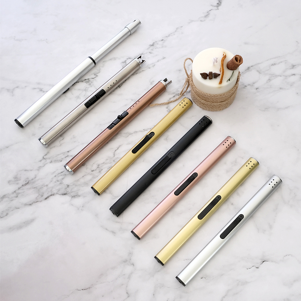 Premium Rechargeable Candle Lighter Electric Arc Plasma Windproof 2