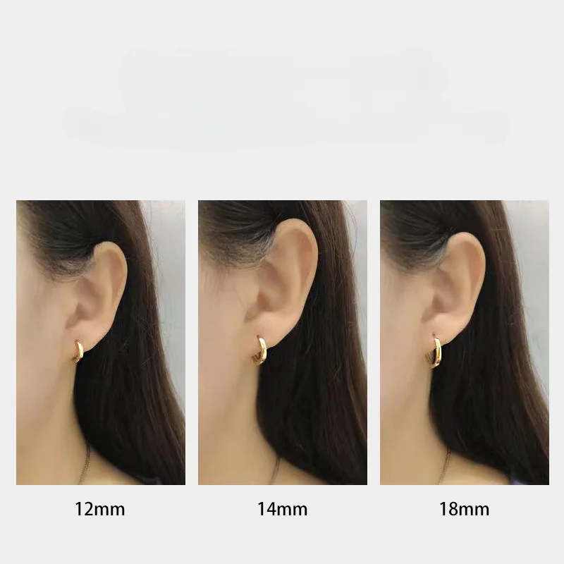 Trendy Geometric Silver Hoops for Women