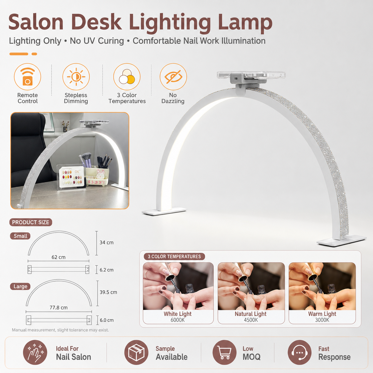 LED-Halbmond-Tischlampe 2