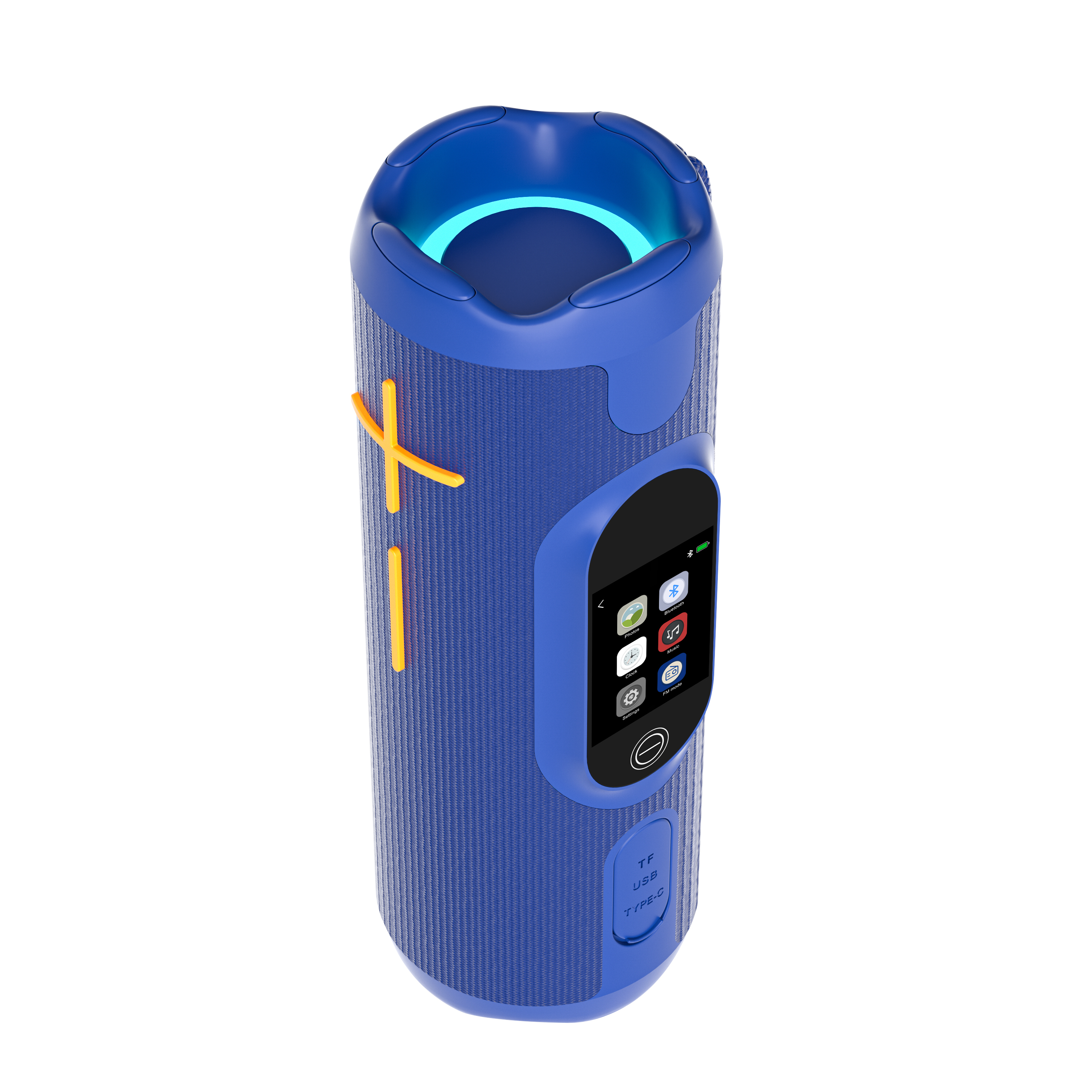Smart Touch Screen Bluetooth Speaker IPX5 Waterproof Portable 4