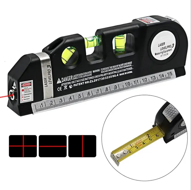 Multifunktionaler Aluminium Laser Level Pro 2