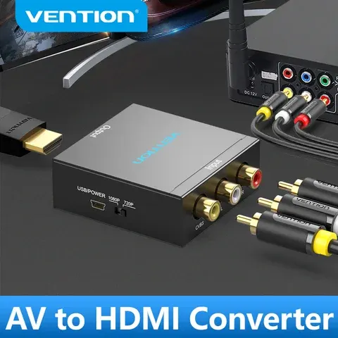 Vention AV zu HDMI Konverter RCA Video Adapter
