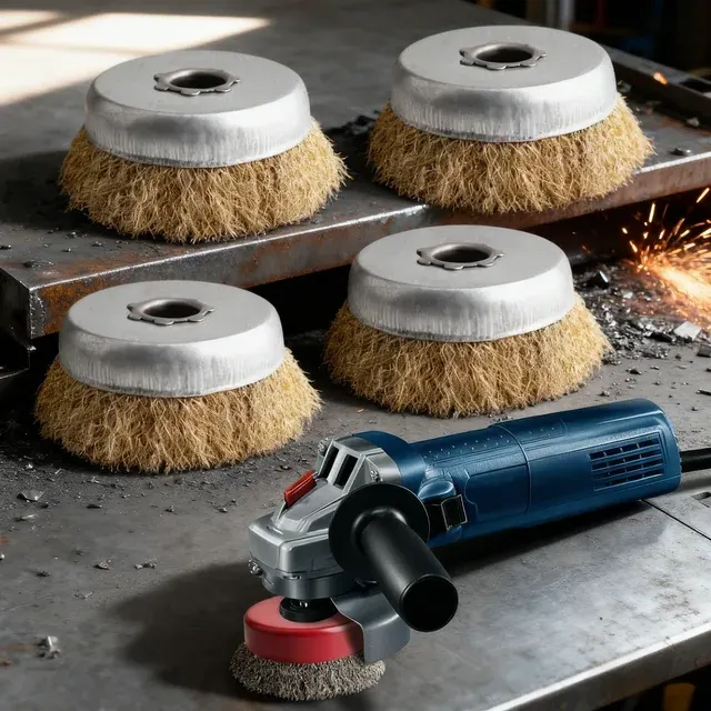 3 Inch Stainless Steel Rust Removal Wire Brush 2