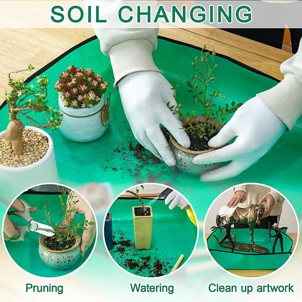 Waterproof Foldable Succulent Transplant Mat 3