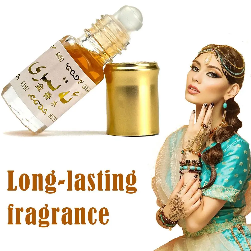 Arabisches Gold Parfümöl Roll-On Flasche Langanhaltender Duft Körperparfüm 2