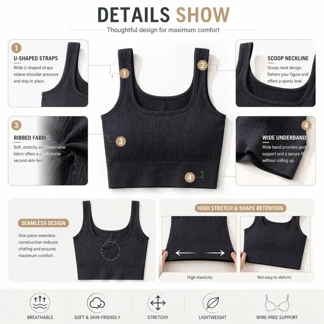 Seamless Crop Top 4