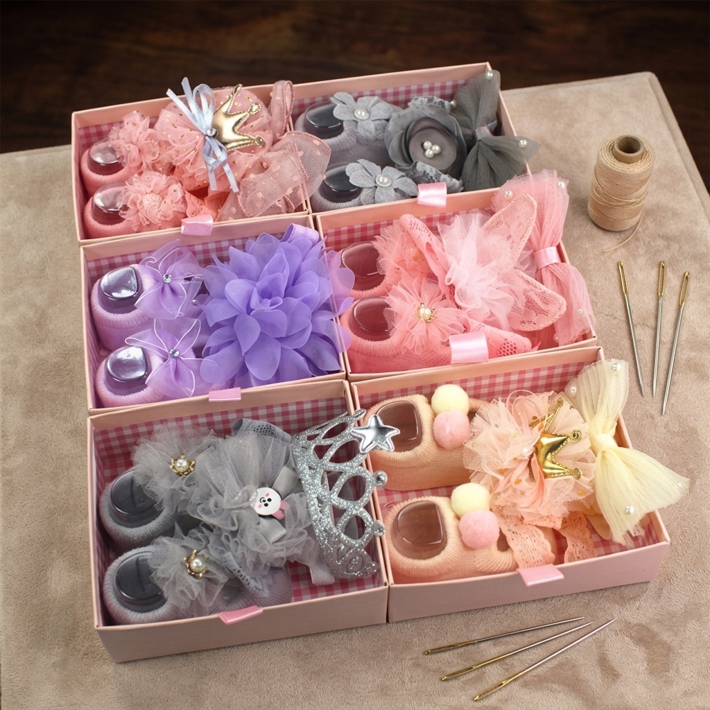Babystirnband-Set