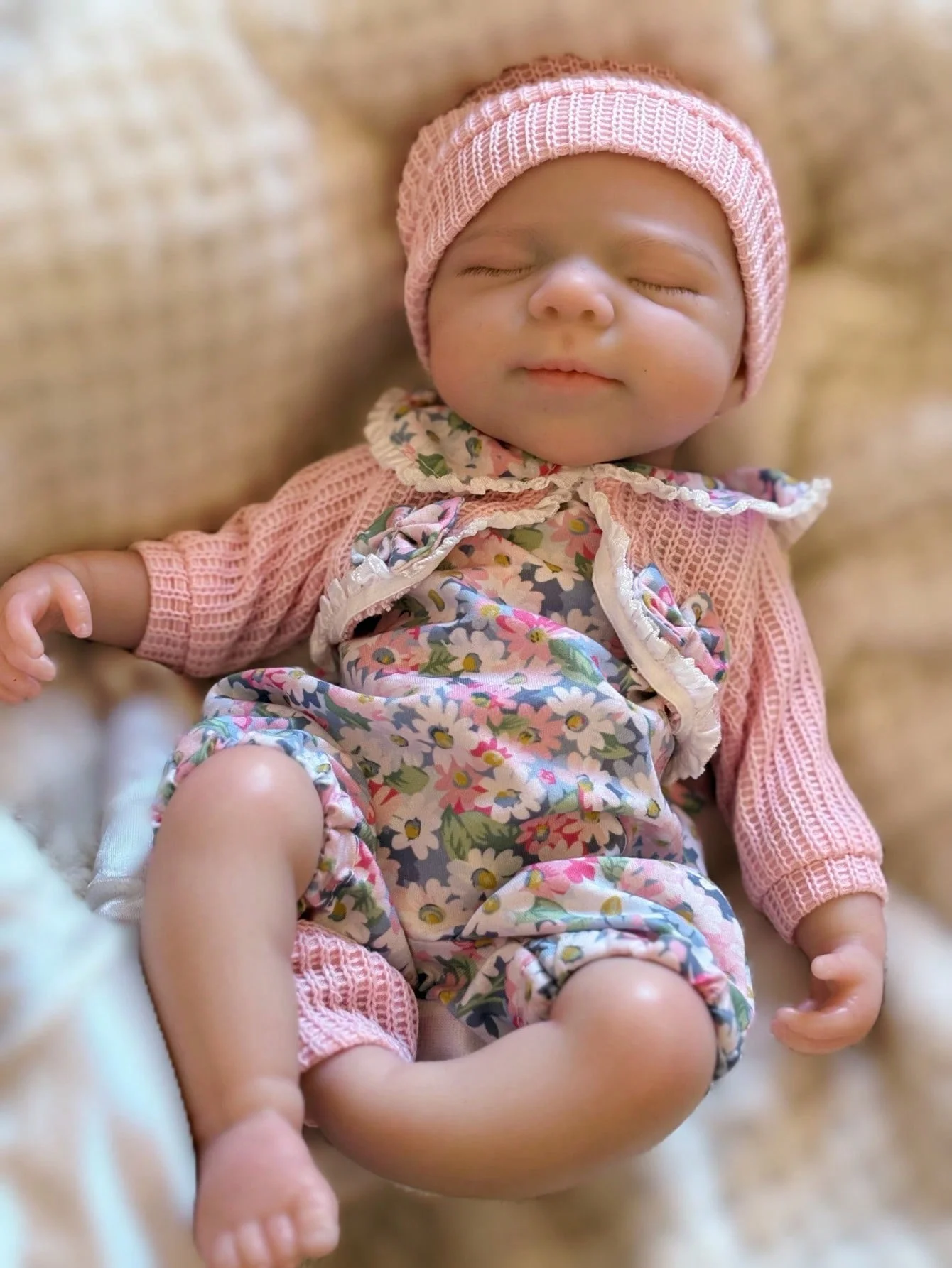 OtardDolls 13 Zoll Große Pascale Weiche Silikon-Mädchenpuppe Neugeborenes 3