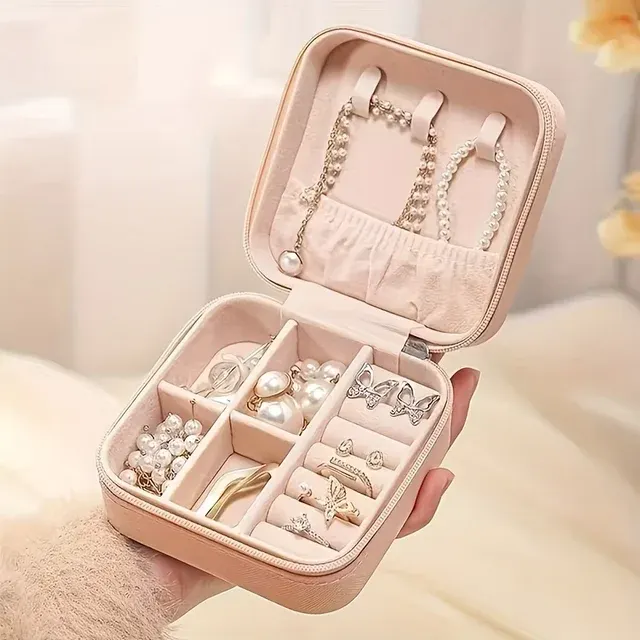 Women's PU Leather Jewelry Box 3