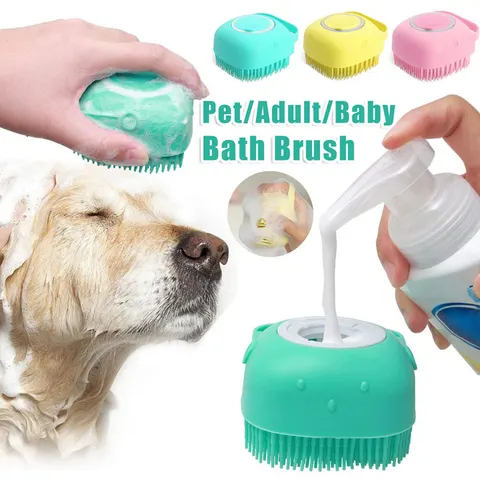 Hunde-Badehandschuh