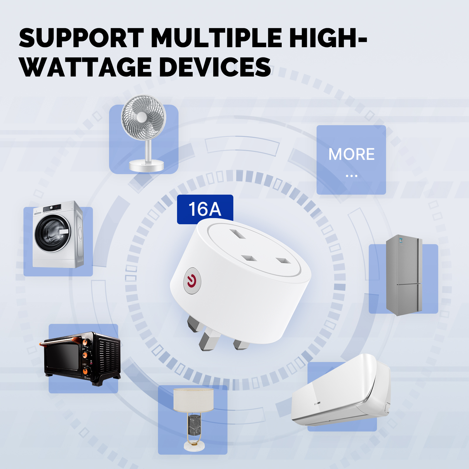 15A WiFi Smart Plug with App Control 4