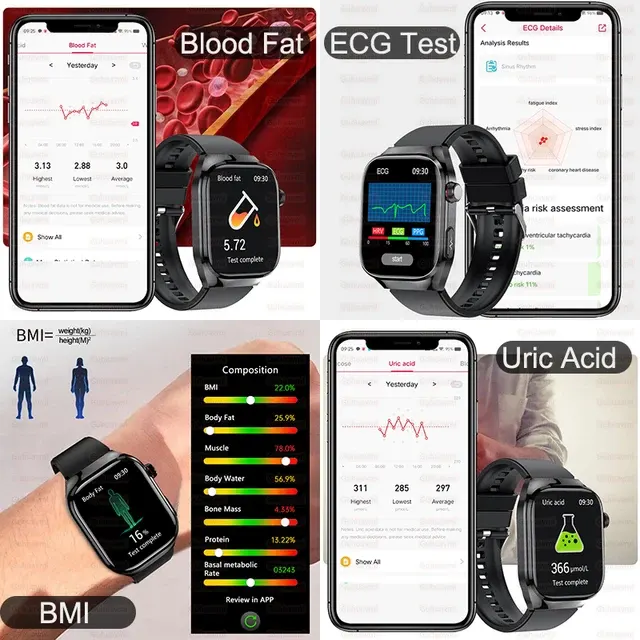 Health Monitoring Smartwatch 4