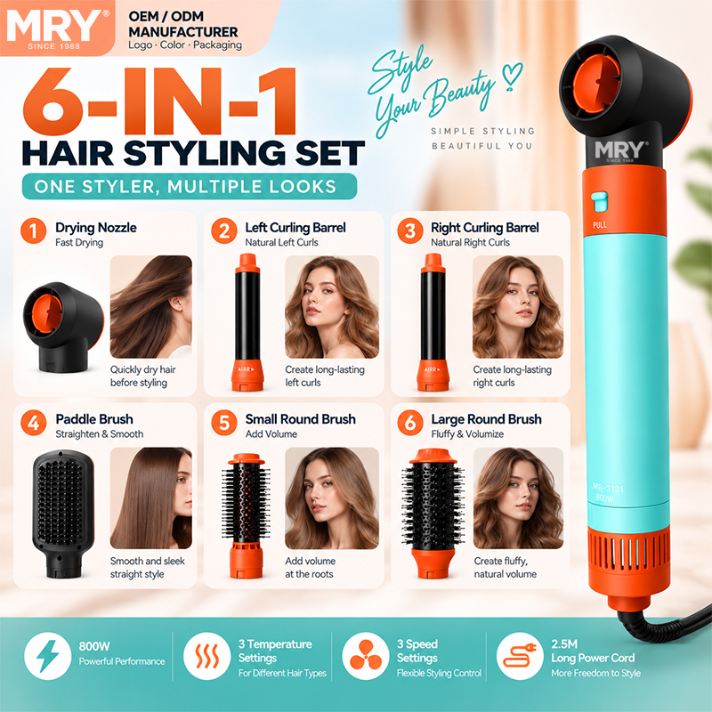 MRY 5 in 1 Air Styler Hair Dryer 2