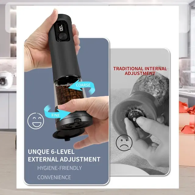 Electric Salt and Pepper Grinder 2