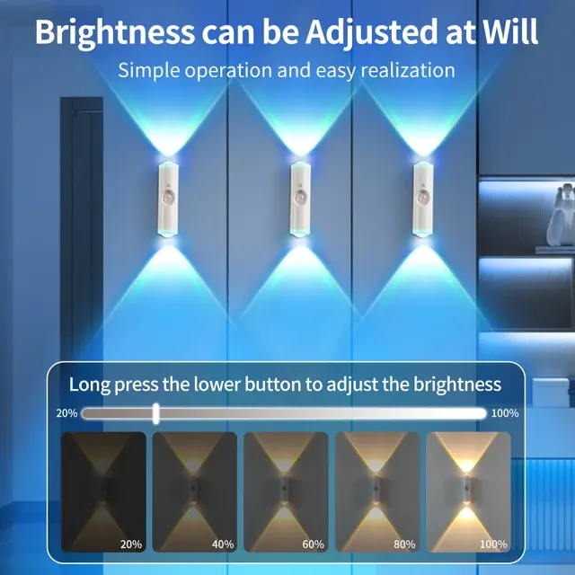 Wireless LED Night Light with Motion Sensor 3