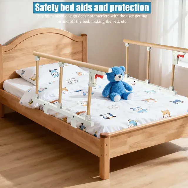 Foldable Bed Rail 2