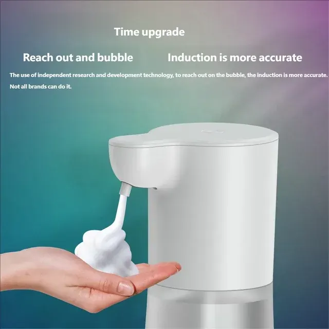 Smart Foam Soap Dispenser 350ml USB Rechargeable 4