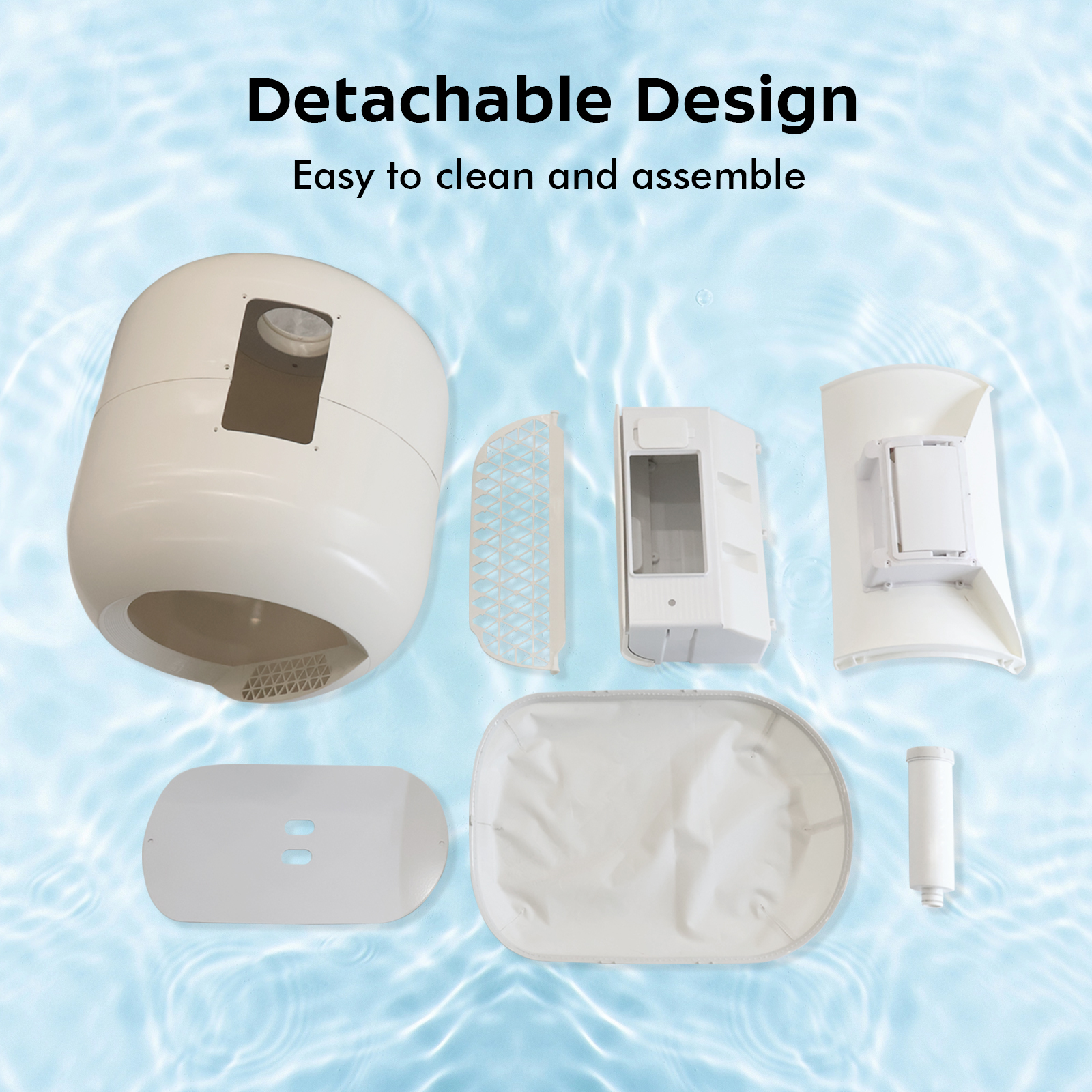 Koeda Ultra Large 70L Automatic Electric Self-Cleaning Cat 4