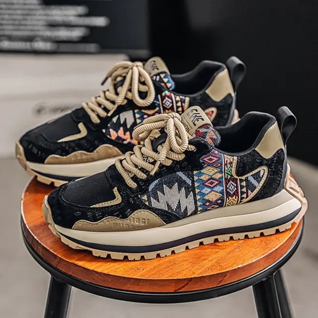 Comfortable Men's Sneakers with Thick Sole 4