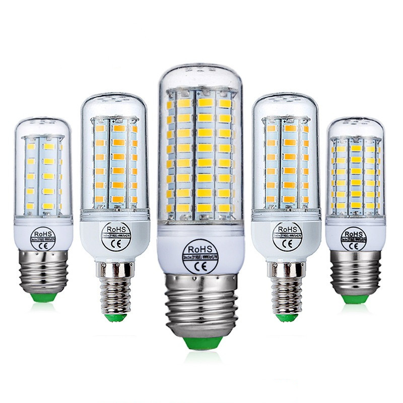 LED Bulb with E27 and E14 Base