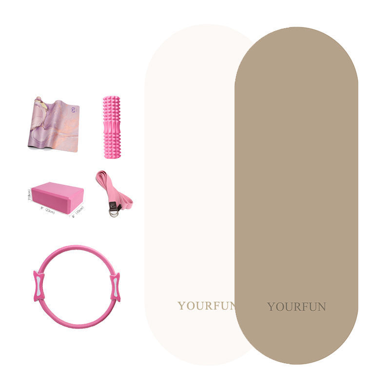 PU Suede Natural Rubber Yoga Mat Waterproof Eco-Friendly 4