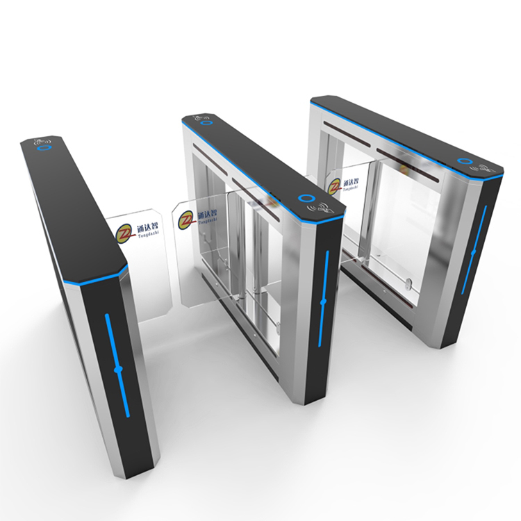 Waist-High RFID Swing Gate Turnstile 2