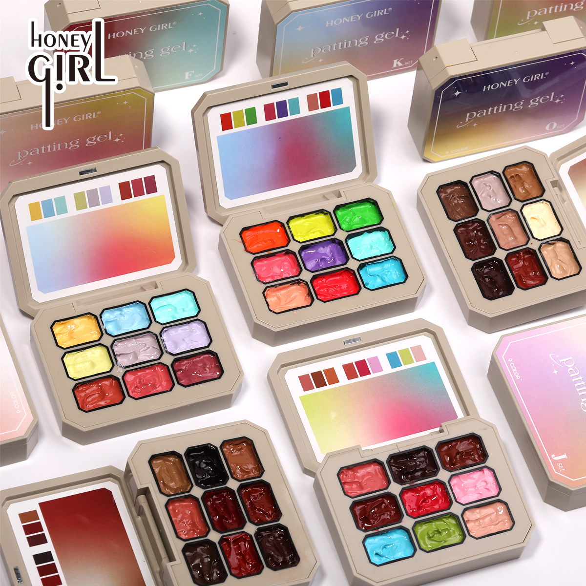 DIY UV Gel Palette, 26 Designs