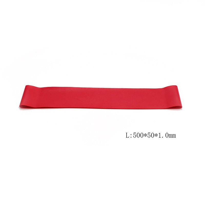 Black Rubber Mini Loop Bands 5-Piece Set 4