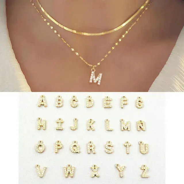 Letter Initial Necklace 2