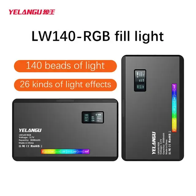 RGB Handy Studiolicht 2