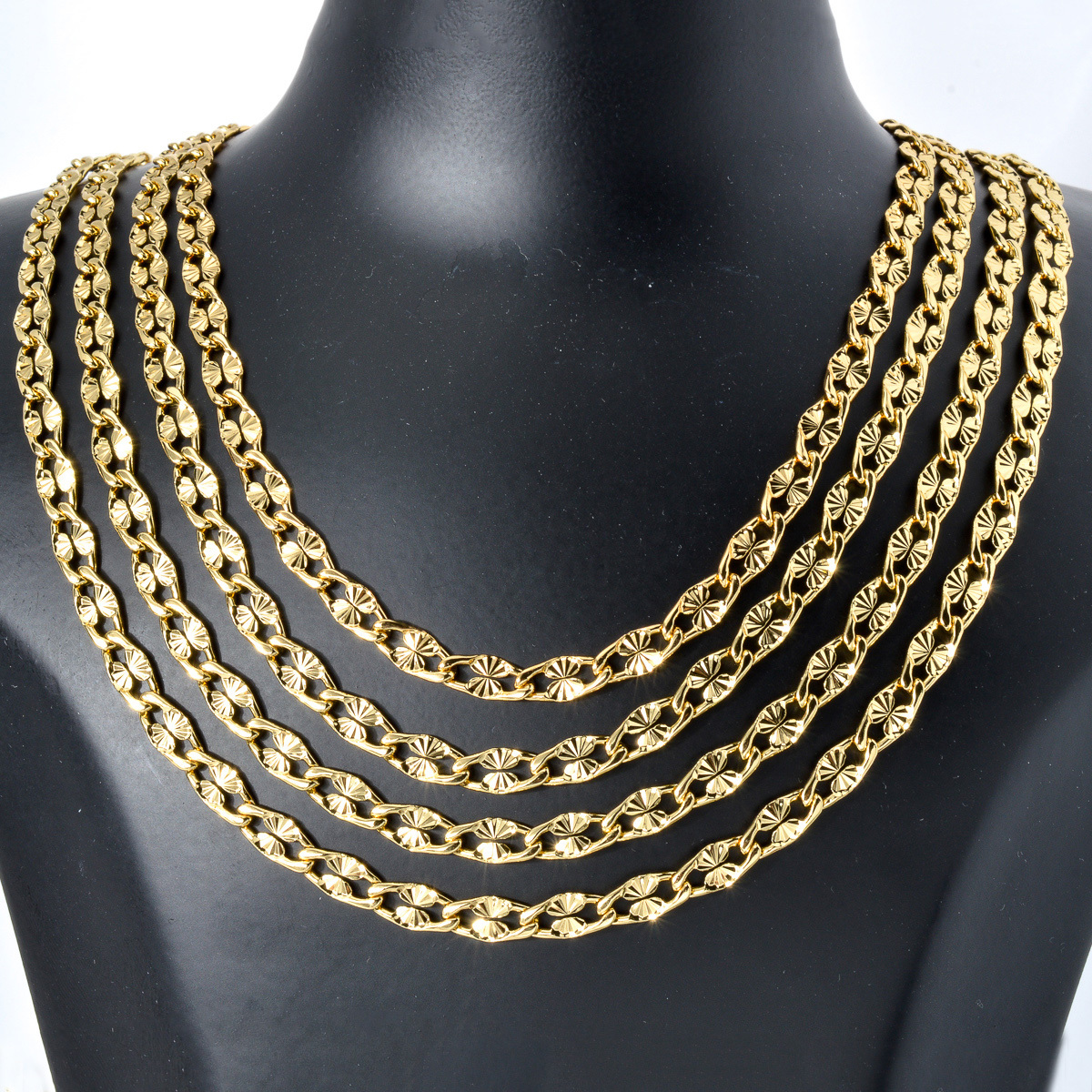 18K Gold-Plated Copper Chain Necklace 4