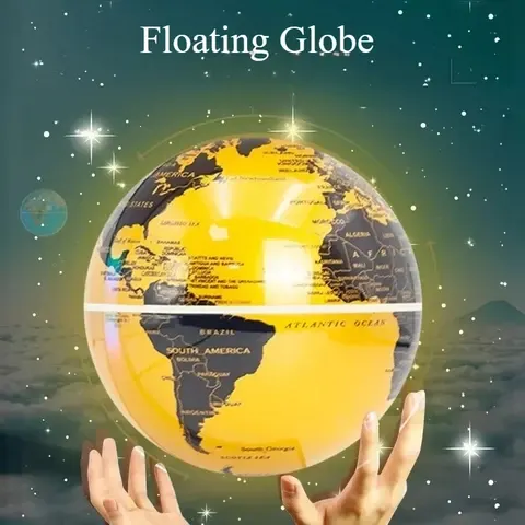 Floating Globe Lamp