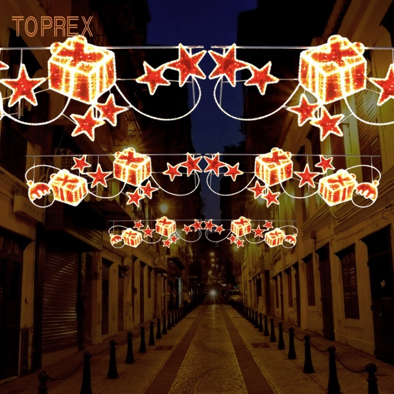 IP65 LED-Straßenlichter als Weihnachtsdeko Rot