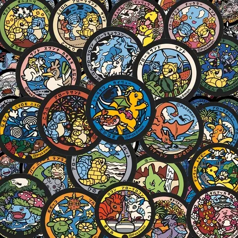Pokémon Graffiti Sticker Set Pikachu Eevee