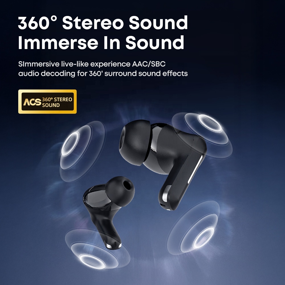 Printing Wireless Sport ANC TWS Audifonos Bluetooth Deep 3