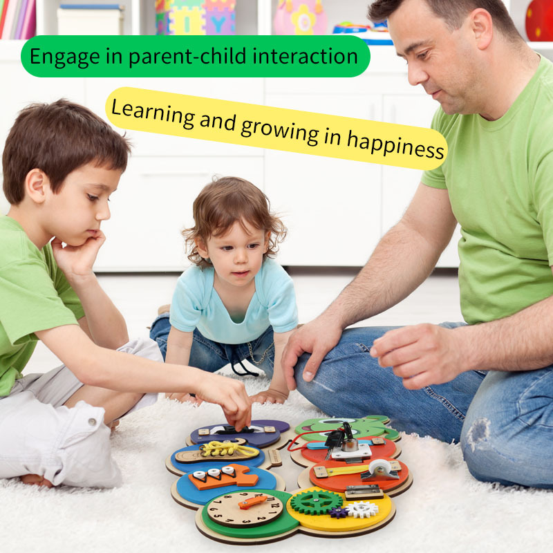 Montessori Travel Busy Board for Toddlers 3