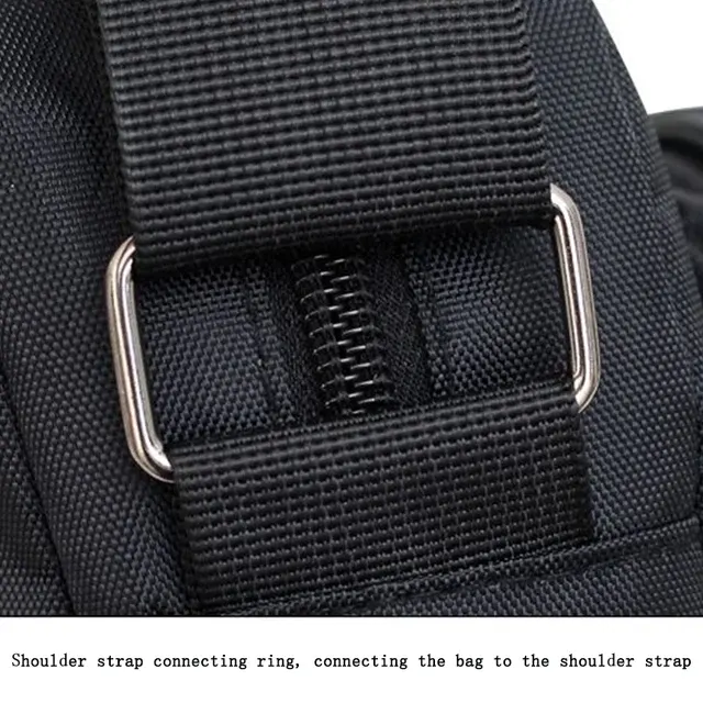 Water-Resistant Nylon Shoulder Bag for Men 4