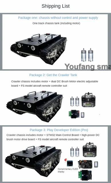 RC Tank Chassis 4