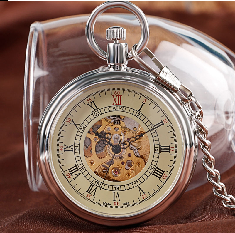 Automatic Mechanical Pocket Watch