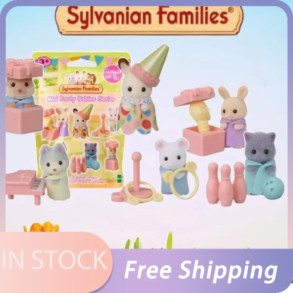 Auf Lager: Sylvanian Families Spielzeug Mädchen-Spielküchen Mini-Baby-Party-Überraschungstüten Puppen 2